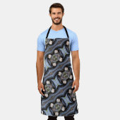 Tablier Cool Design Apron - Trouvez le couleuvre tachetée (Porté)