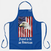 Tablier Cool Eagle, le drapeau américain patriotique (Recto)