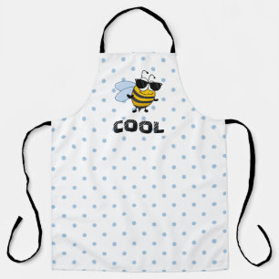 Tablier Cool Funny Tendance Bee Polka Dot Personnalisé
