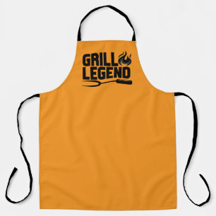 Tablier Cool Grill légende art de mot