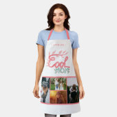 Tablier Cool Maman Lettrer la main Mère's Day 4 Photo (Porté)