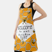Tablier Cool & Mignonne Bienvenue À Notre Apron Bee Hive (Insitu)