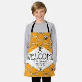 Tablier Cool & Mignonne Bienvenue À Notre Bee Hive (Porté)