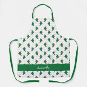 Tablier Cool Shades Green Chili Motif (Recto)