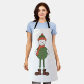 Tablier Cool Snowman (Porté)