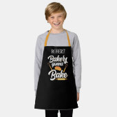 Tablier Cool unisex enfants ajouter nom boulangeries va fa (Porté)