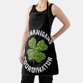 Tablier Coordonnateur de bêtises drôle de la Saint-Patrick (Insitu)