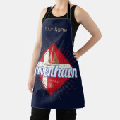 Tablier Copenhague capitale Danemark Retro voilier (Insitu)