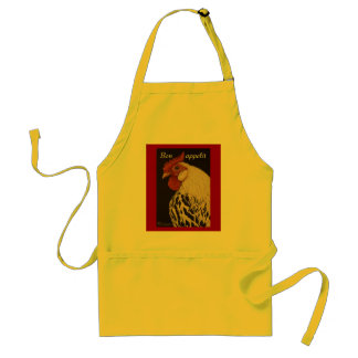 Tablier Coq d'appetit de fève