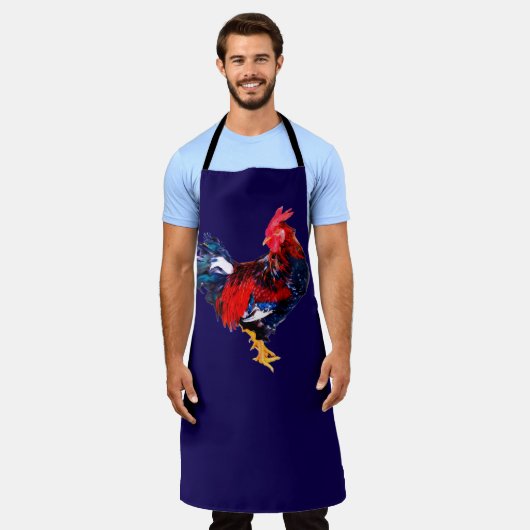 Tablier coq gallinacé mâle (Porté)