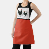 Tablier Coq Noir Vintage  (Insitu)