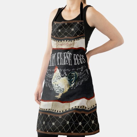 Tablier Coq Poulet De La Ferme Oeufs Frais Rustique Ferme (Insitu)