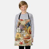 Tablier Coques de mer sur la plage (Porté)