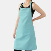 Tablier Coquille de Patelle Bleu Vert Saison Printanière C (Insitu)