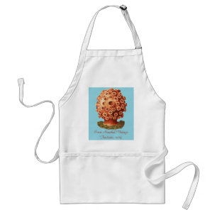 Tablier Corail rouge de Ernst Haeckel Vie nautique marine