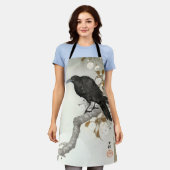 Tablier Corbeau Koson Oiseau Japonais Corbeau (Porté)