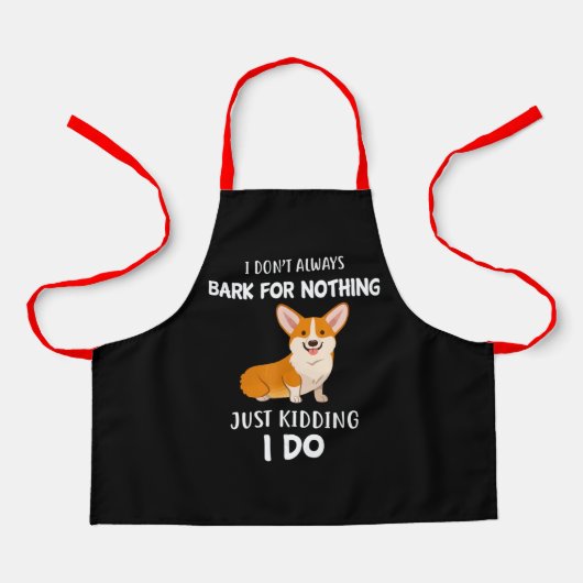 Tablier Corgi (Recto)