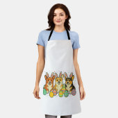 Tablier Corgi Easter T-Shirt_1 (Porté)