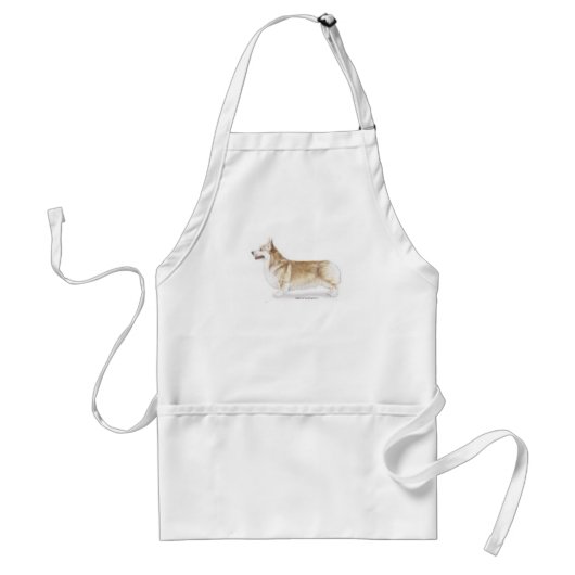 Tablier Corgi — Pembroke Welsh (Devant)