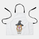Tablier Corgi Witch (Recto)