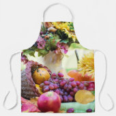 Tablier Cornucopia Autumn Harvest Table du chef (Recto)