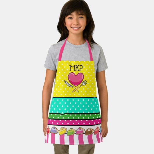 Tablier Correspondance de belles tartes APRON (Insitu)