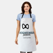 Tablier Cortège du marié témoin de la fête de bachelorette (Porté)