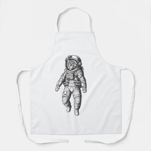 Tablier Cosmic Cat Astronaut Tee (Recto)