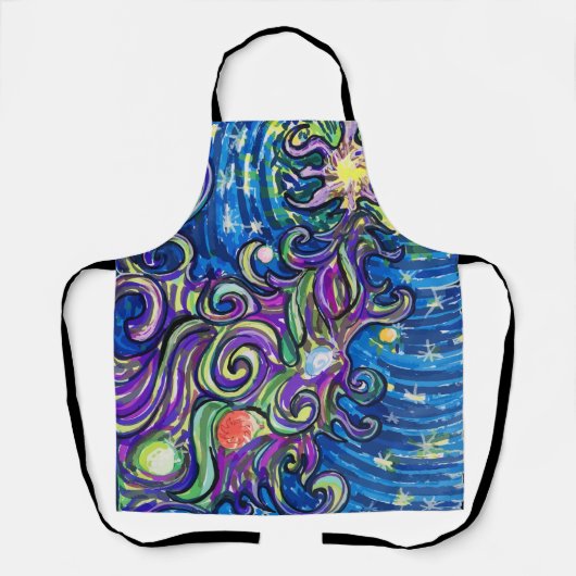 Tablier Cosmic Christmas Tree (Recto)