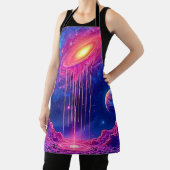 Tablier Cosmic Drip: Galaxy's Sweet Essence (Insitu)