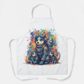 Tablier Cosmic Pups Astro Crew - Apron (Recto)