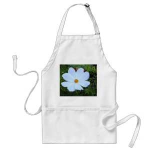 Tablier Cosmos blancs