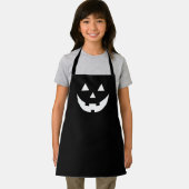 Tablier Costume citrouille de Jack-o'-lantern noir d'Hallo (Insitu)