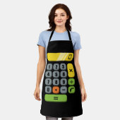 Tablier Costume de calcul Halloween facile Cosplay Math Ge (Porté)