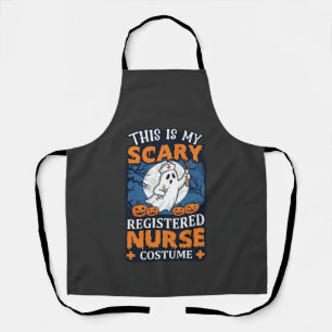 Tablier Costume de Infirmière Diplômée Écran Fantôme Citro