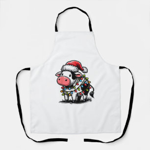 Tablier Costume De Noël De Vache Pour Enfants