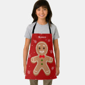 Tablier Costume De Noël En Pain D'épices Pour Enfants (Insitu)