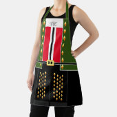 Tablier Costume de personnage Elf Casse-Noisette Vert Fonc (Insitu)