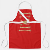 Tablier Costume de soldat pour Noisette de Noël amusant (Recto)