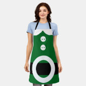 Tablier Costume d'elfe de Noël - Graphisme de Noël propre (Porté)