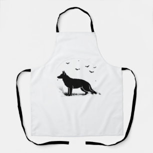 Tablier Costume d'Halloween berger allemand My German Shep