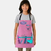 Tablier Costume dressé de la presse à cheveux de l'enfant (Insitu)