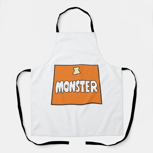 Tablier Costume Pikamee, Monstre  (Recto)