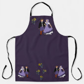 Tablier Costumes des vignerons de Bourgogne, France (Recto)