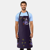 Tablier Costumes des vignerons de Bourgogne, France (Porté)