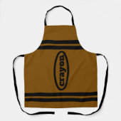 Tablier Costumes famille et groupe Crayon Apron - Brown (Recto)