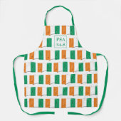 Tablier Côte d'Ivoire Drapeau Monogramme TASTE ET VOIR (Recto)