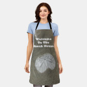 Tablier Côte du Pacifique Sable de mer Dollar Beach House (Porté)