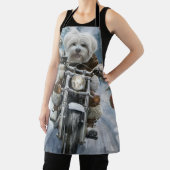 Tablier Coton De Tulear Chien équitation Moto Noël (Insitu)