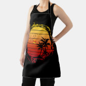 Tablier coucher de soleil (Insitu)